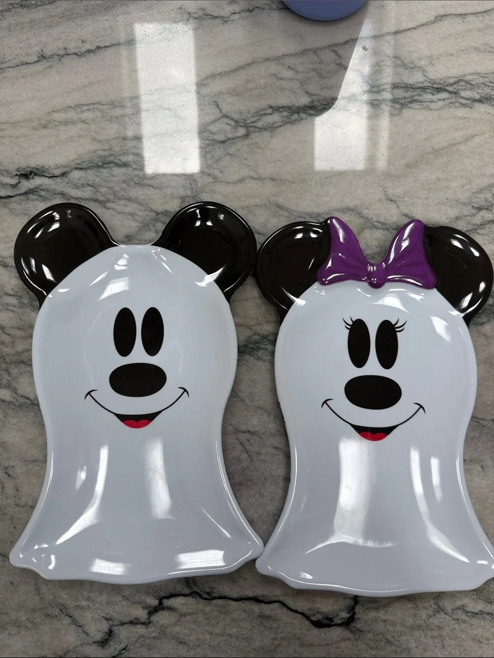 Mickey & Minnie Mouse Melamine Plates